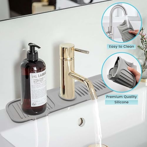 Daily Treasures 45 x 10 cm Splash Sink Guard,Narrow Rim Design