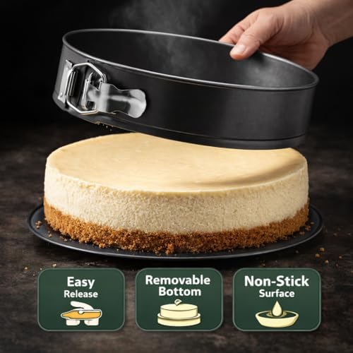 Wee's Beyond Non-Stick Springform Pan 9.5 Inch Cheesecake Pan for