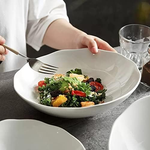 Chicken Salad Bowl Oblique Salad Bowl Vegetable and Fruit Plate Large