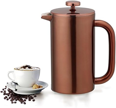8-Cup 32-Ounce Double-Wall Stainless Steel French Press