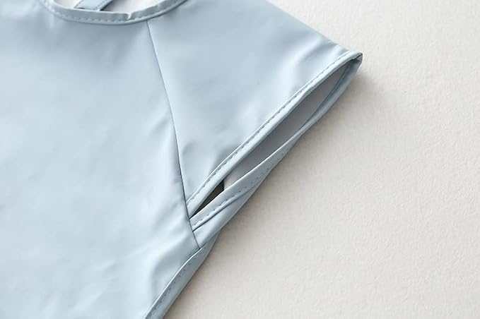 Waterproof Baby Bibs, Infant Toddler Extra Cover Feeding Bib - Image 5