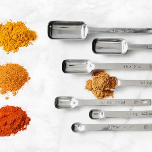 King Arthur Baking Company Spice Measuring Spoons, 18/8 Stainless