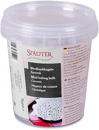 Staedter Ceramic Blind Baking Balls, White, 30 x 30 x 30 cm
