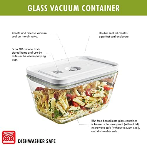 Zwilling Fresh & Save 3-Pc Glass Food Storage Container Set