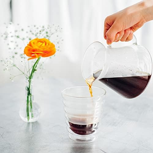 Hario Simply Hario V60 Glass Pour Over Set, Size 02