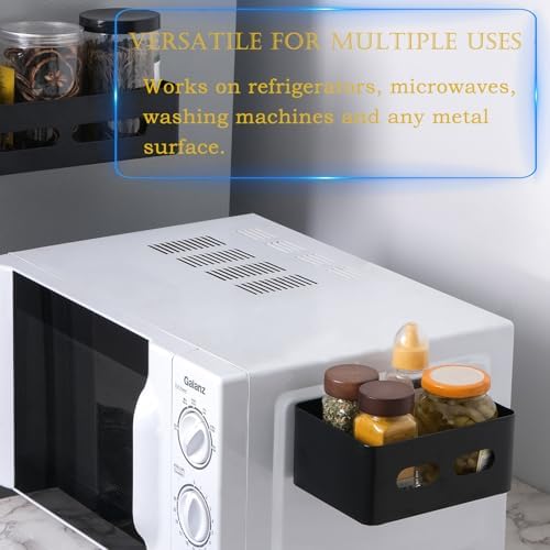 Magnetic Spice Storage Refrigerator Rack Seasoning Organizer