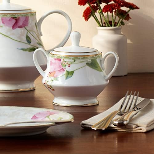 Noritake Poppy Place Sugar and Creamer Set