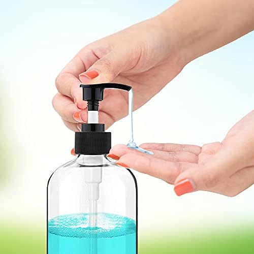 Empty Plastic Pump Bottles, 2 Pack, 32 Oz