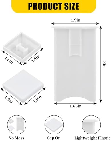 3 Pack Plastic Butter Spreader Corn Cob with Cover Butter Spreader for