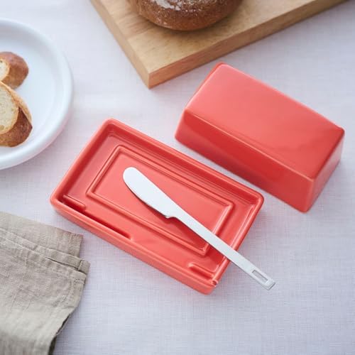 ZERO JAPAN Compact Butter Dish for Countertop, Fits West Coast Butter