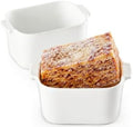 5'' x 4'' Small Baking Dishes, Set of 2 Mini Ceramic Baking Pans