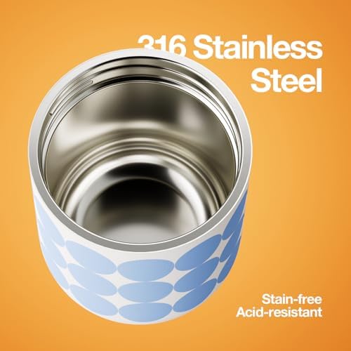 CHAKO LAB Food Jar 15 oz | Stainless Steel Vacuum Insulated for Hot