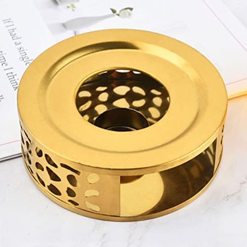 2 Pcs Teapot Warmer Base Tealight Holder Stainless Steel