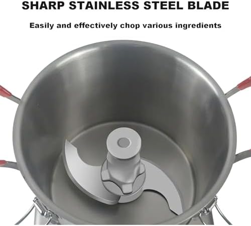 Commercial Food Processor, 5L Stainless Steel Bowl