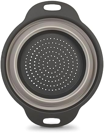 Glad Collapsible Colander Strainer - 2L | Small Pasta Drainer for