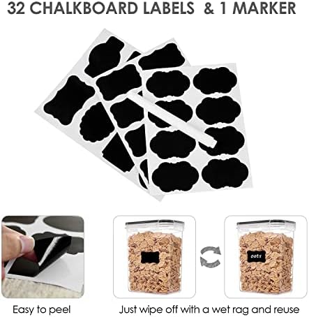 Vtopmart 32pcs Airtight Food Storage Containers with Lids
