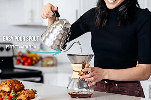 Barista Warrior French Press and Gooseneck Kettle