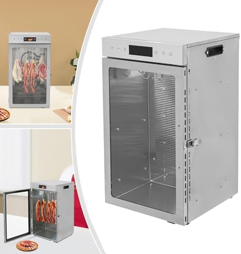 Food Dehydrator, 24.5-Quart Stainless Steel Biltong Box