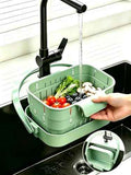 Foldable Hanging Sink Drain Basket, Detachable