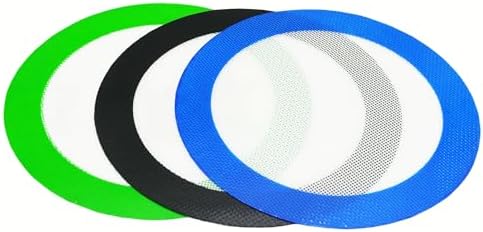 5" Small Round Silicone Baking Mat Non-stick Wax Mat Sheet Food Safe