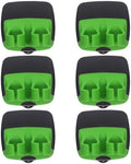 6pcs Finger Vegetable Peeler Set, Stainless Steel Colored Kitchen Tool