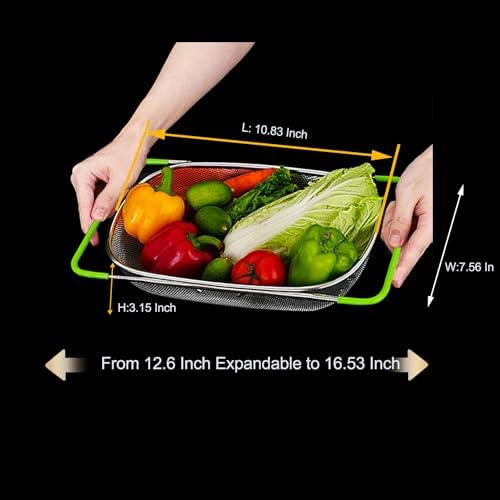 TENTA TENTA KITCHEN Premium Quality Over The Sink Stainless Steel Oval