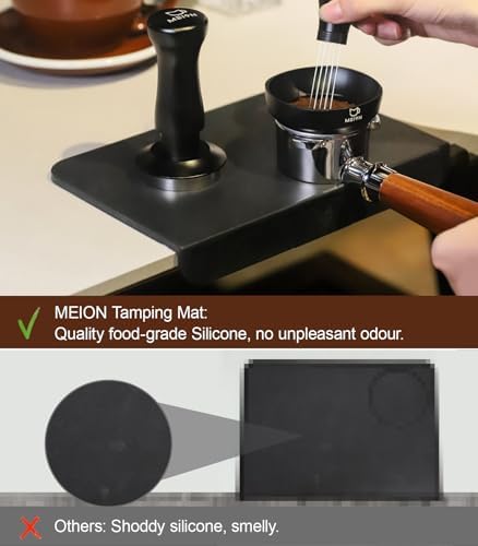 MEION Espresso Tamping mat, Coffee Espresso Tamper Mat, Food Grade