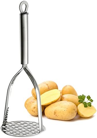 Potato Masher, Heavy Duty Potato Smasher with Durable Sturdy Grips