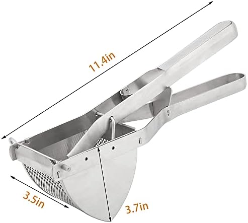 MyLifeUNIT Potato Ricer, Stainless Steel Potato Masher & Squeezer