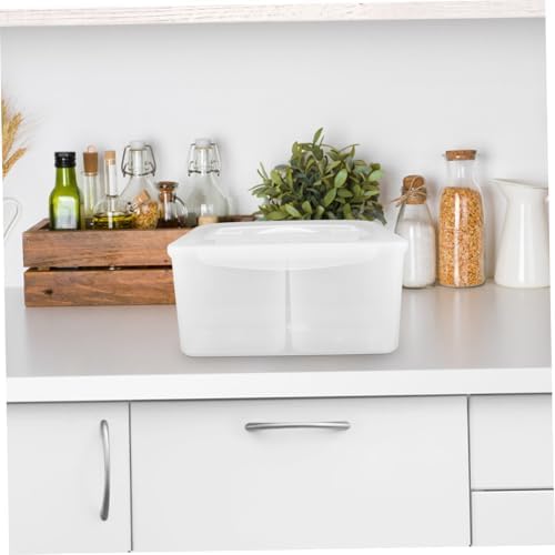 Xmas Plastic Divided Storage Containers 8l with Sealed Compartments