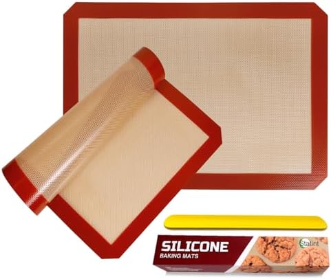 STATINT Silicone Baking Mats, Half Sheet, Set of 2