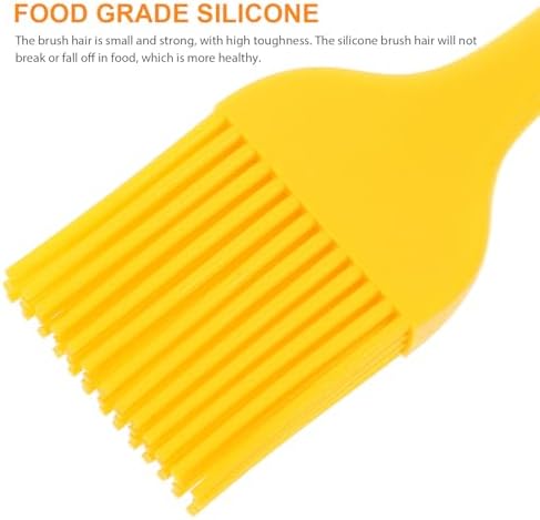 5 Piece Silicone Basting Brush Set for Barbecue and Pastry