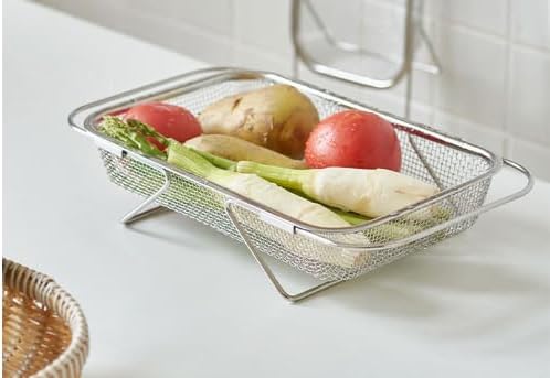 Kitchen Accessories Over Sink Dish Drying Rack, Stainless Steel