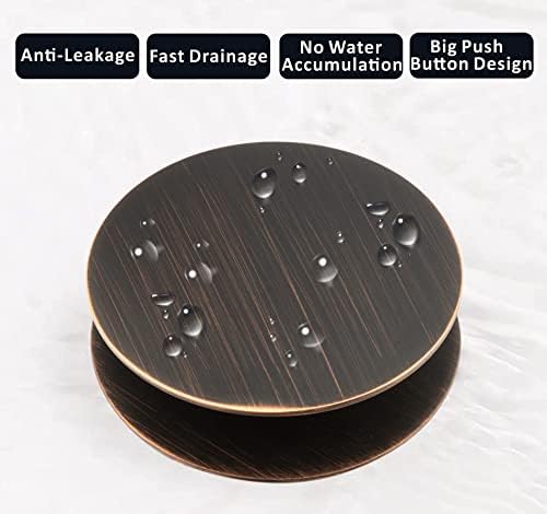 Artiwell Universal Bathroom Sink Drain Stopper, Fits Most Pop-Up