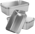 LANIAKEA 12PCS Stainless Steel Loaf Pan 9x6 inch Loaf Pan for Baking