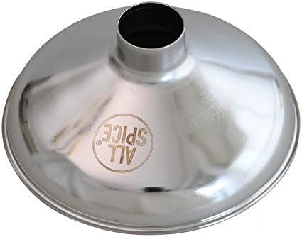 AllSpice Spice Funnel Metal Stainless Steel 18/8 (1" Bottom)