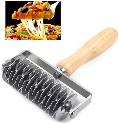 Pastry Lattice Cutter Dough Lattice Roller, Stainless Steel Roller
