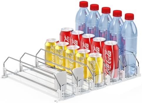 AMLLLC Drink Organizer for Fridge, 25 Cans