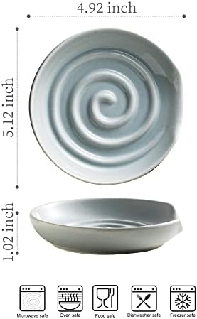 Swirl Spoon Rest for Stove Top, Spatula Holder for Kichen Counter