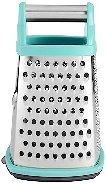 KitchenAid Gourmet 4-Sided Stainless Steel Box Grater, Aqua