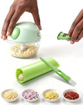 Manual Food Chopper - Hand Pull String Vegetable Dicer