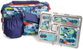 PlanetBox Rover Stainless Steel Bento Box Style Lunch Box Kit for Kids