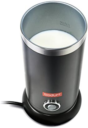 Bodum Bistro Electric Milk Frother and Melior Gooseneck Kettle