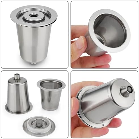 Stainless Steel Reusable Filter Cup, Compatible with Cuisinart SS-RFC
