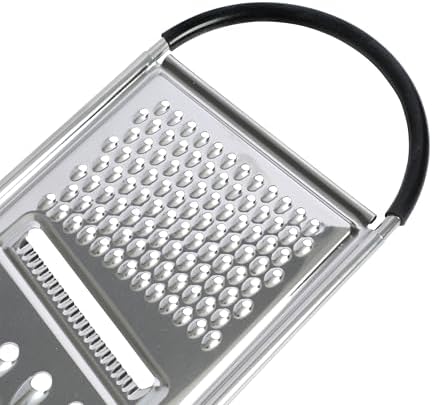 Oster Helmsdale Flat Cheese Grater With Anti-Slip Handle, Stainless