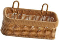 Storage Basket Handmade Container Wall Hanging Basket with Handle for