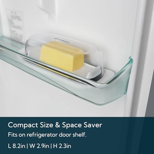 KITCHENDAO Airtight Butter Dish with Lid for Countertop and