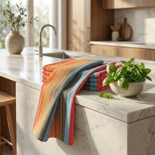Urban Villa Kitchen Towels 100% Cotton Dish Towels for Kitchen