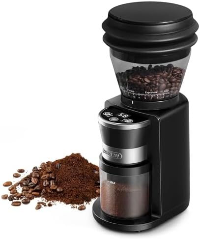 HIBREW G3 Electric Coffee Grinder, 7.4oz Hopper