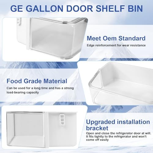 DA97-12650A Refrigerator Door Shelf Bin Basket Right Side Compatible